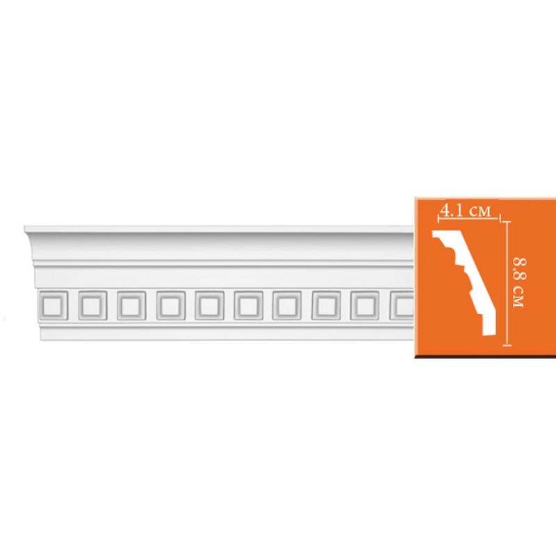 95132/42 плинтус DECOMASTER-2 (88х41х2400мм) в Казани