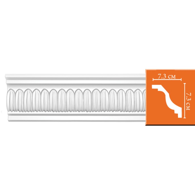 95342/32 плинтус DECOMASTER-2 (73х73х2400мм) в Казани