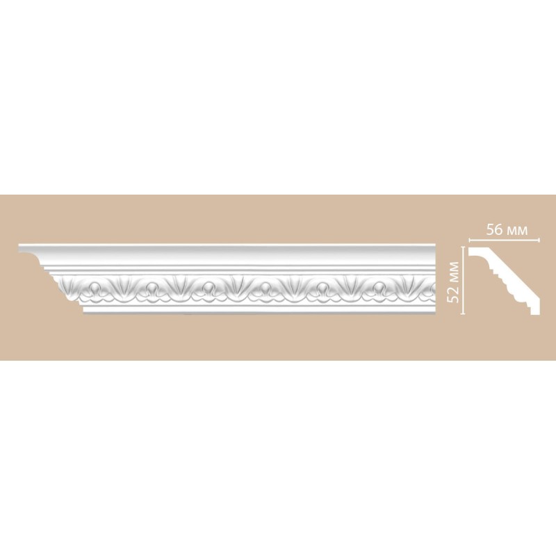 95609/54* плинтус DECOMASTER-2 (56х52х2400мм) в Казани
