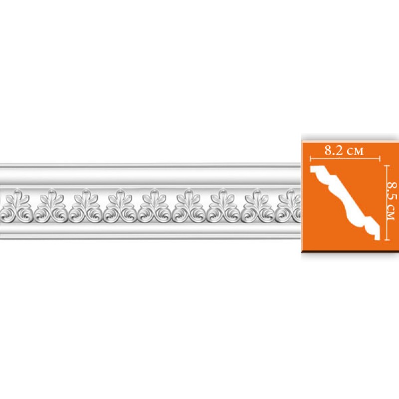 95617/34 плинтус DECOMASTER-2 (85х82х2400мм) в Казани