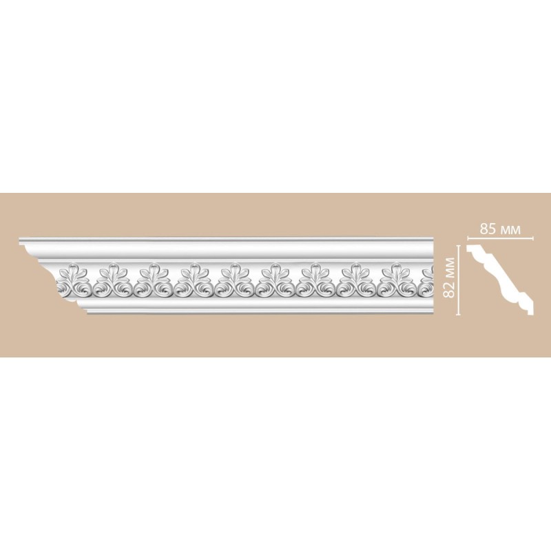 95617/34 плинтус DECOMASTER-2 (85х82х2400мм) в Казани