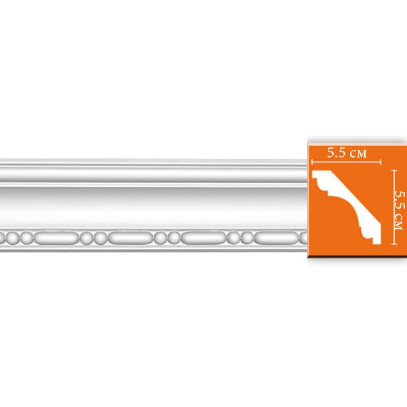 95628/30 плинтус DECOMASTER-2 (55х55х2400мм) в Казани