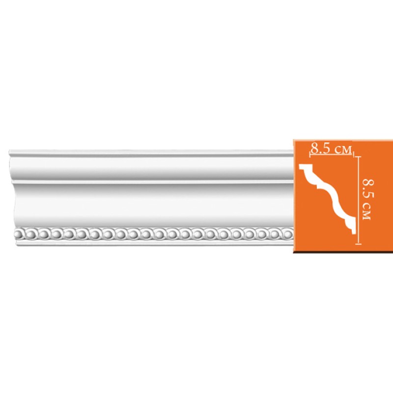 95684/34 плинтус DECOMASTER-2 (85х85х2400мм) в Казани