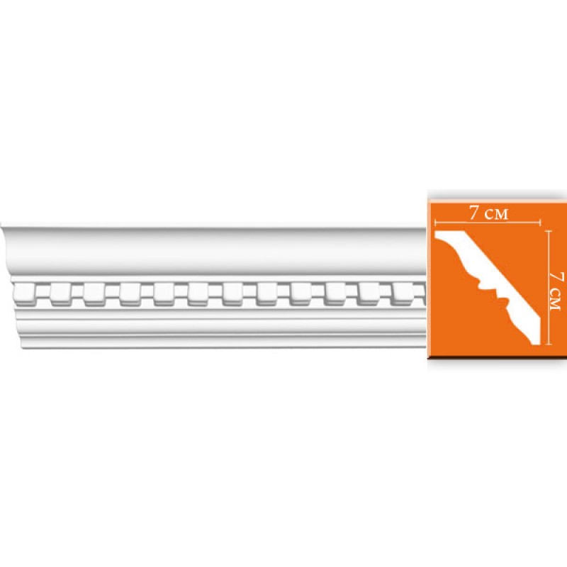 95810/34 плинтус DECOMASTER-2 (70х70х2400мм) [DT-809] в Казани
