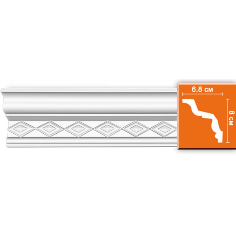 95825/38 плинтус DECOMASTER-2 (80х68х2400мм) в Казани