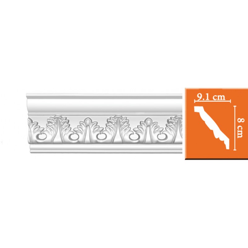 95854/36 плинтус DECOMASTER-2 (80х91х2400мм) в Казани