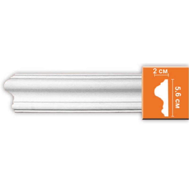 97620/50 молдинг DECOMASTER-2 (56х20х2400мм) в Казани