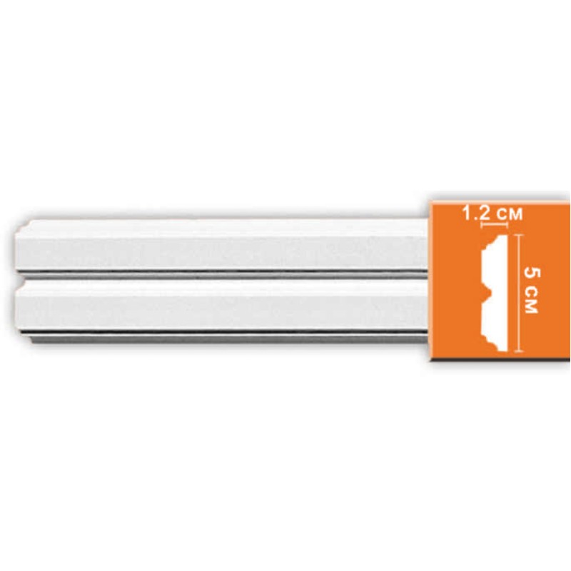 97624/68 молдинг DECOMASTER-2 (50х12х2400мм) в Казани