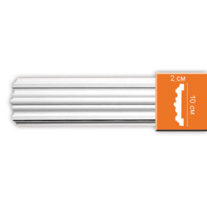 97902/38 молдинг DECOMASTER-2 (100х20х2400мм) [DP 9020] в Казани