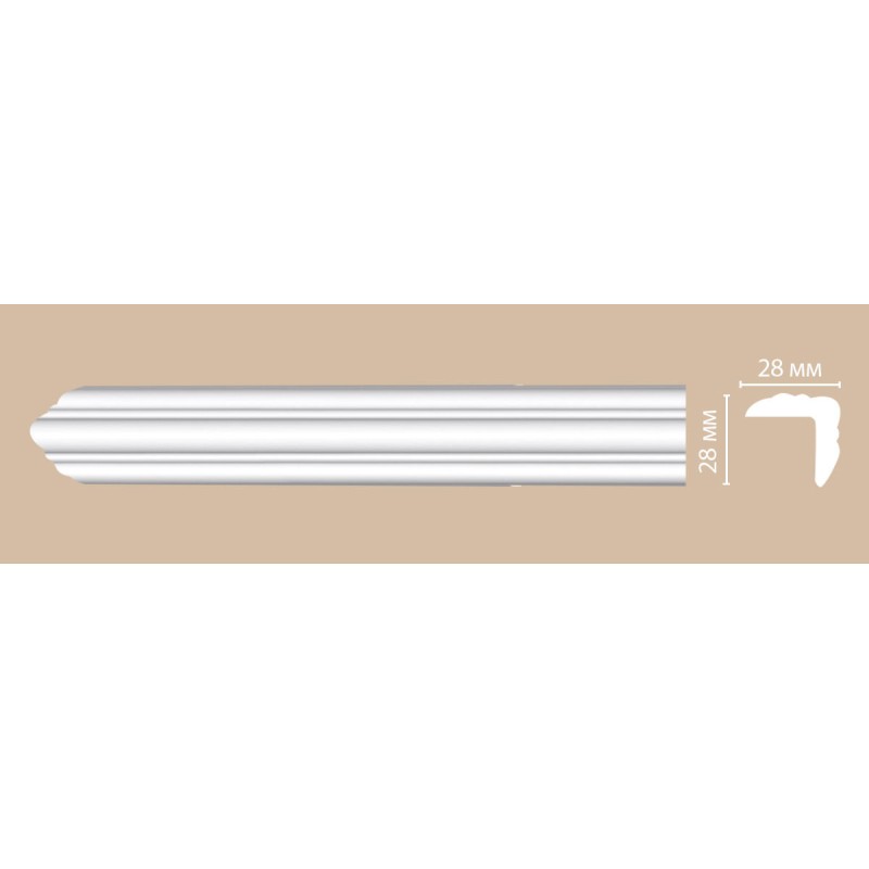 DP 332/105 угл. плинтус DECOMASTER-2 (28х28x2400мм) в Казани