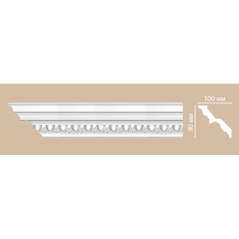 DT 9808/22 плинтус DECOMASTER-1 (90х100х2400мм) в Казани