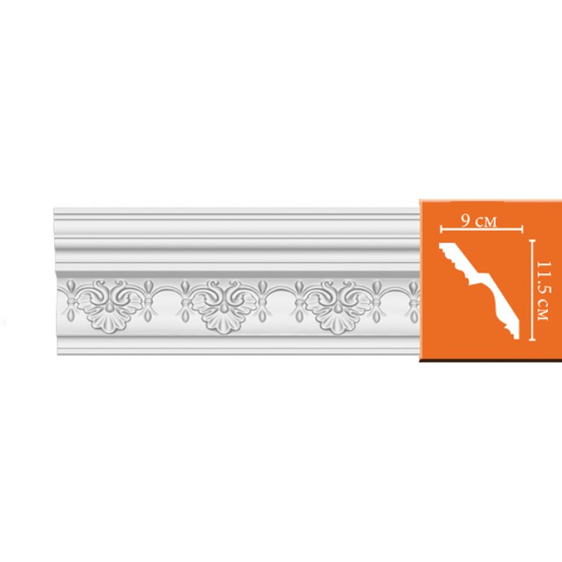 DT 9851/22 плинтус DECOMASTER-1 (115х90х2400мм) в Казани