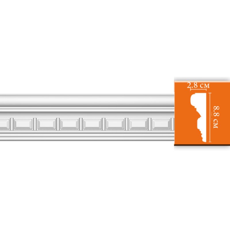 DT 9866/40 молдинг DECOMASTER-1 (88х28х2400мм) в Казани