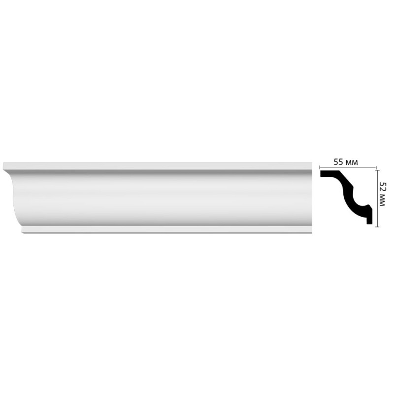 D108/24 Плинтус ДМ(55*52*2000 мм) в Казани