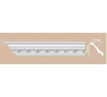 95622 гибкий потолочный плинтус с орнаментом DECOMASTER в Казани