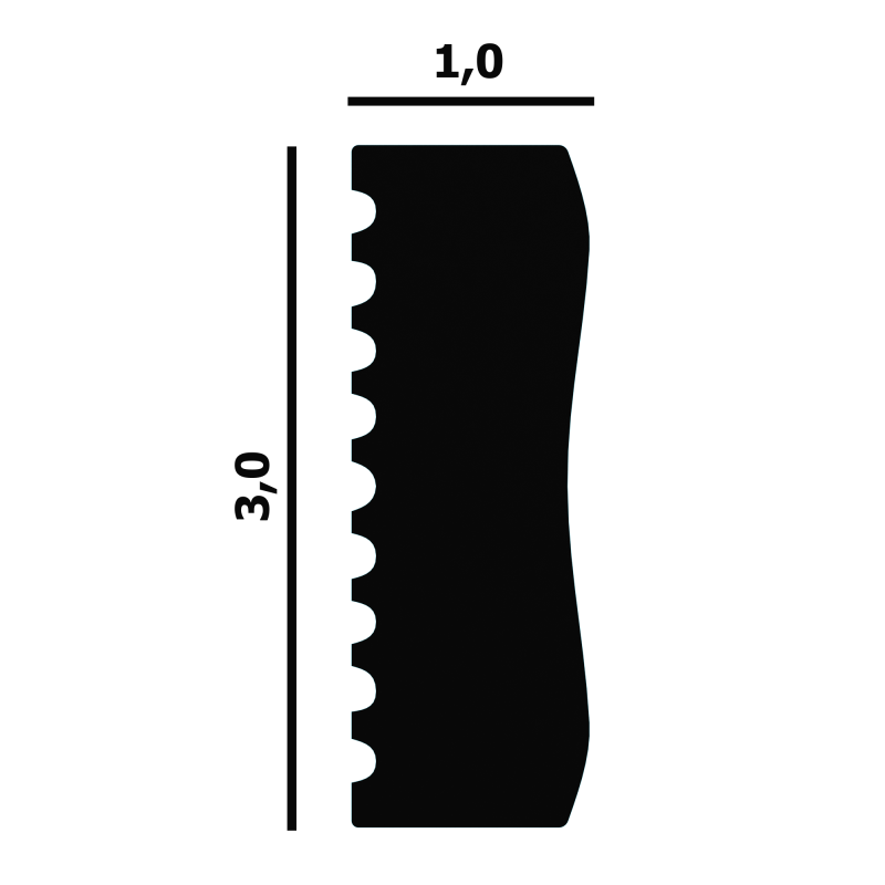 Молдинг из Дюрополимера P77 Перфект Плюс в Казани