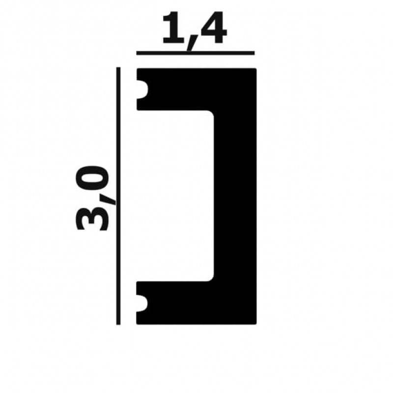 Молдинг P123-2800