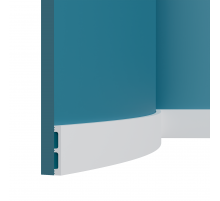 Плинтус гибкий P88F в Казани