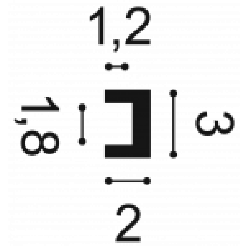 Карниз гибкий скрытого освещения CX190 Orac Decor в Казани