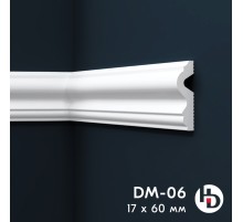 Молдинг из жесткого XPS ПраймДекор HD DM06 в Казани