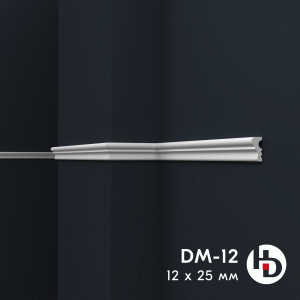 Молдинг из жесткого XPS ПраймДекор HD DM12 в Казани