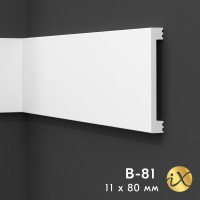 Рейка из ударопрочного XPS ПраймДекор B81 80/11