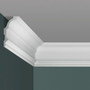 Плинтус потолочный ПраймДекор R01-90 80/40