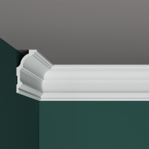 Плинтус потолочный ПраймДекор R01-110 100/40