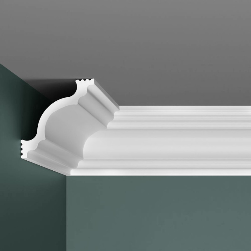 Плинтус потолочный ПраймДекор K-150 105/105 в Казани