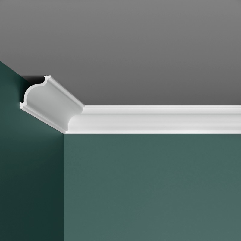 Плинтус потолочный ПраймДекор C-65 55/50 в Казани