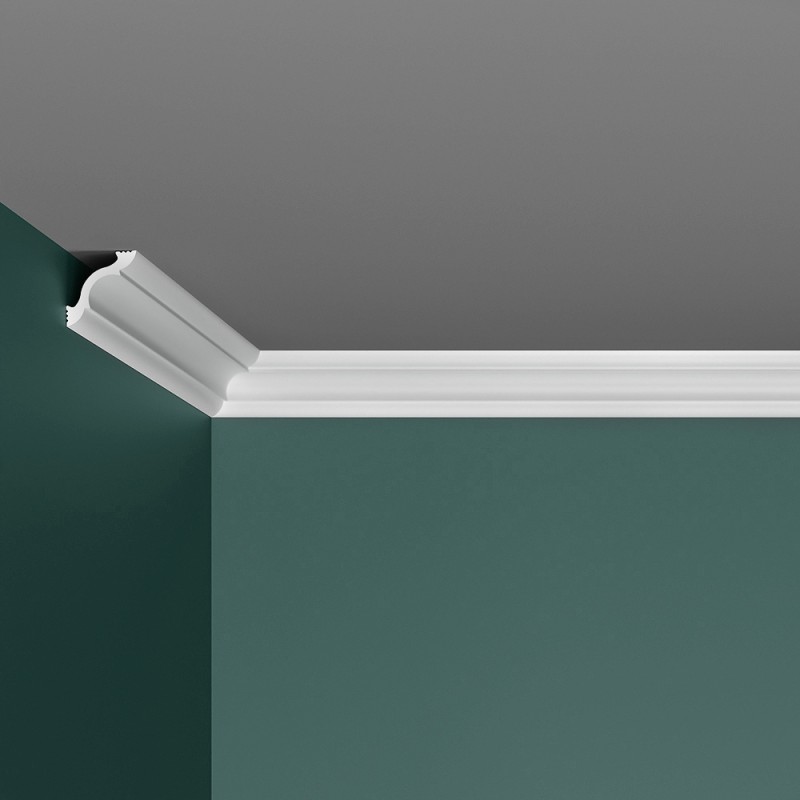 Плинтус потолочный ПраймДекор K-45 40/40 в Казани