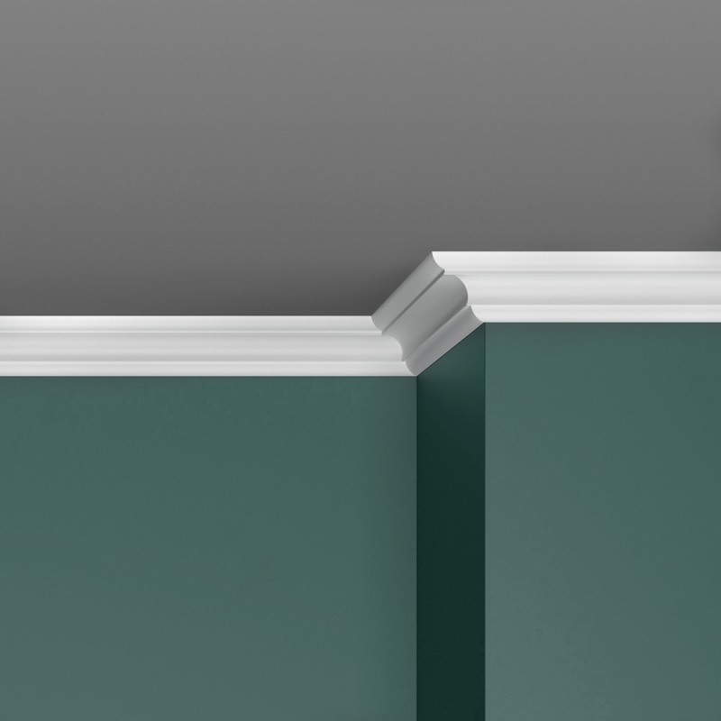 Плинтус потолочный ПраймДекор K-45 40/40 в Казани