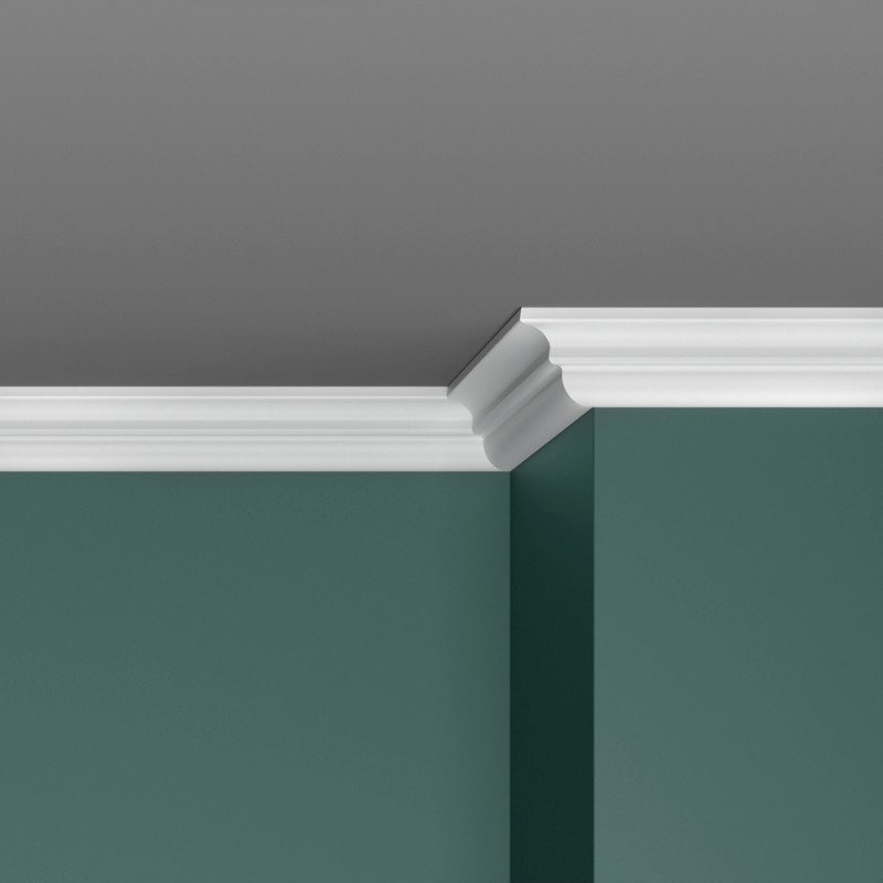 Плинтус потолочный ПраймДекор S-50 50/40 в Казани