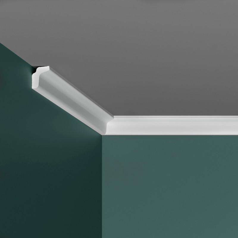 Плинтус потолочный ПраймДекор M-25 25/20 в Казани