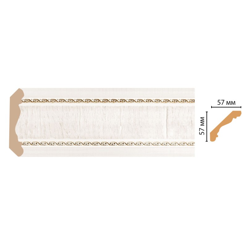 173-7D ШК/21 Плинтус DECOMASTER(57*57*2400 мм) в Казани