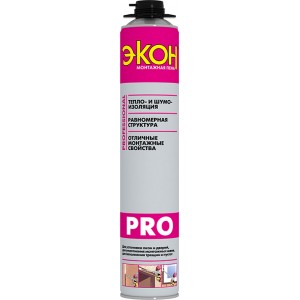 Пена монтажная ЭКОН Профессиональная, 700мл