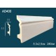 Плинтус напольный гибкий AD400F в Казани