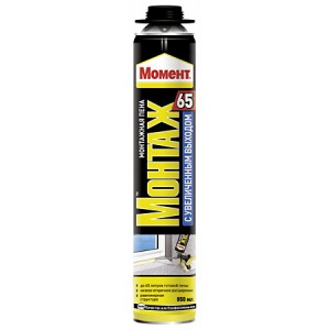 Монтажная пена Момент 65 Профессиональная, 750мл