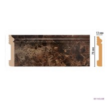 D005-713 ШК/26 Плинтус напольн.DECOMASTER(79*13*2400 мм) в Казани