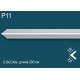Карниз потолочный дюрополимер P11 в Казани
