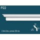 Карниз потолочный дюрополимер P22 в Казани
