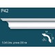 Карниз потолочный дюрополимер P42 в Казани