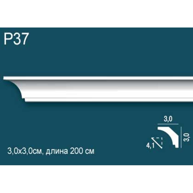 Карниз потолочный дюрополимер P37 в Казани