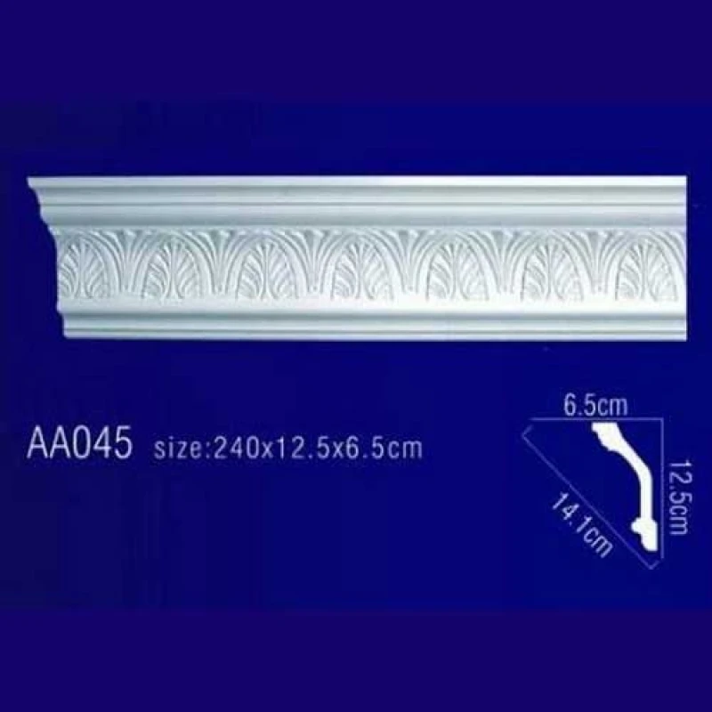 потолочный плинтус с орнаментом AA045 в Казани