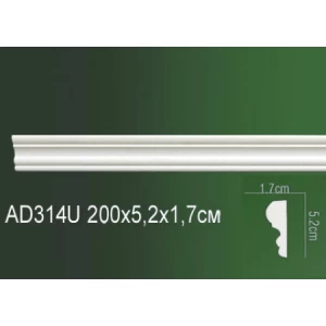 Молдинг полиуретановый AD314U