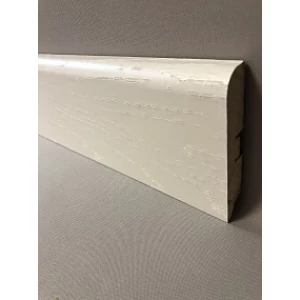 Плинтус напольный МДФ SM 02-80 Аивори крем