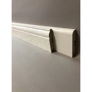 Плинтус напольный МДФ SM 04-80 Аивори крем