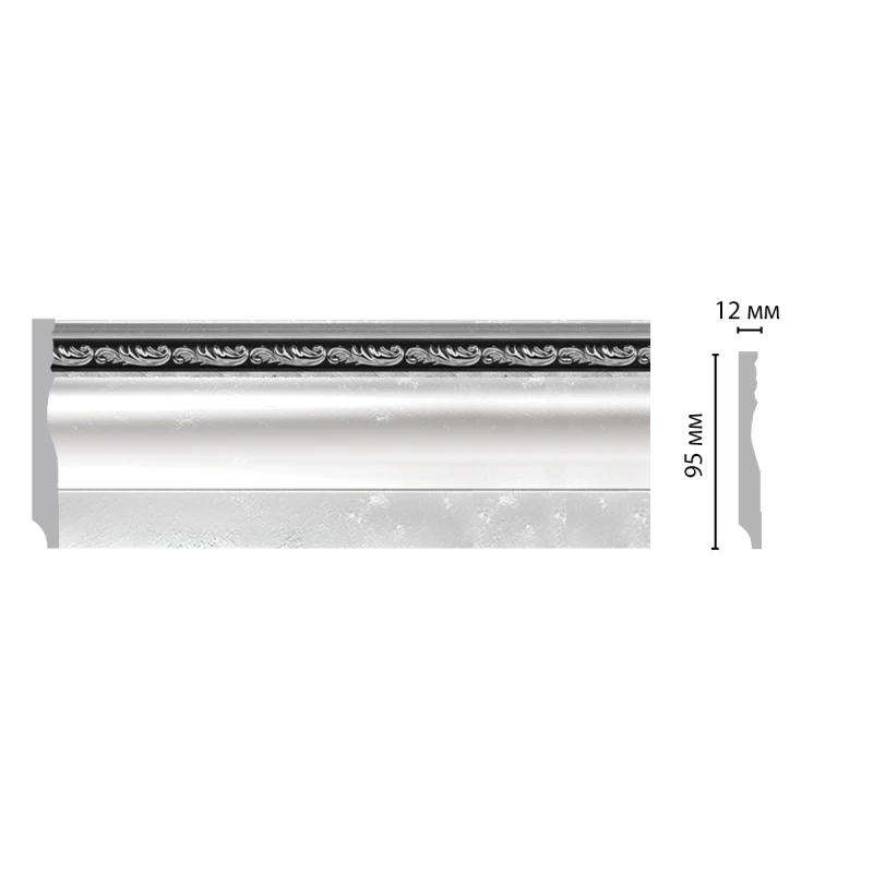 153-63 ШК/18 Плинтус напол. DECOMASTER (95*12*2400 мм) в Казани