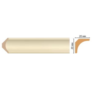 D133-61 ШК/110 плинтус DECOMASTER(20*20*2400 мм)