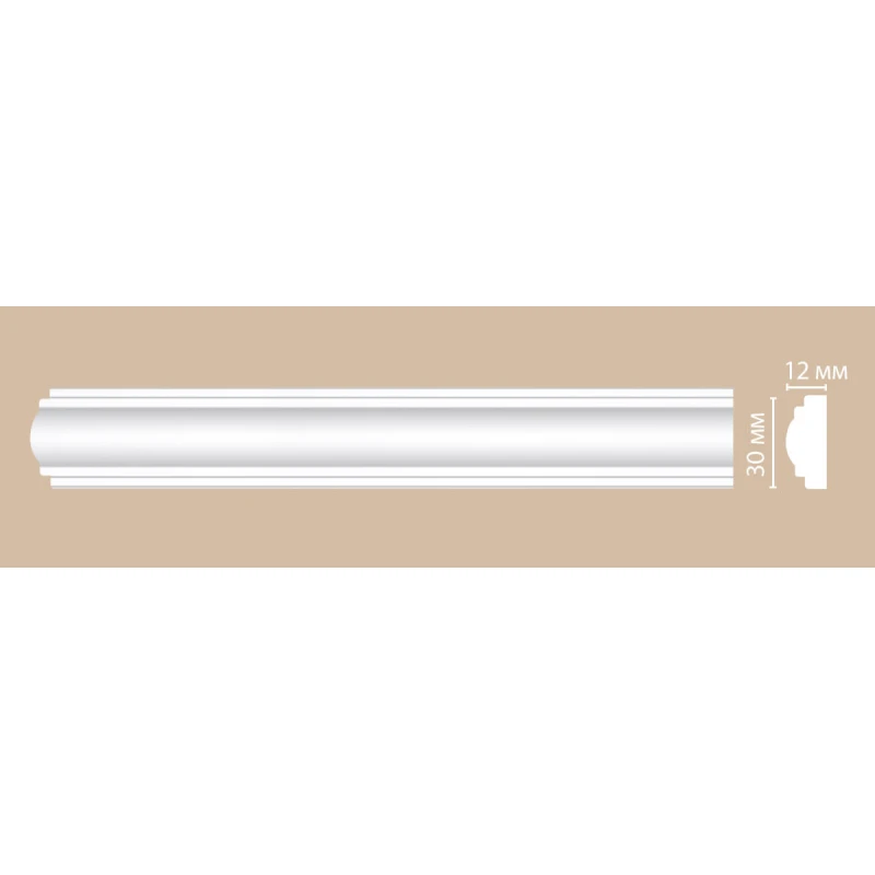 DP 8032/40 FLEXIBLE молдинг DECOMASTER-2 (30х12х2400мм) в Казани